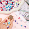 SUNNYCLUE 500Pcs Spray Paint ABS Plastic Imitation Pearl Beads TACR-SC0001-33-3