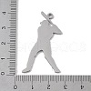 Non-Tarnish 304 Stainless Steel Pendants STAS-B062-01B-P-3