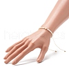 Adjustable Nylon Thread Braided Bead Bracelets Set BJEW-JB06450-7