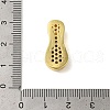 Rack Plating Brass Micro Pave Clear Cubic Zirconia Perdants KK-C067-11G-I-3
