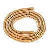 Electroplated Synthetic Non-magnetic Hematite Beads Strands G-H027-G01-02-3