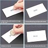 Coated Scratch Off Film Password Sticker DIY-WH0184-07-3