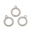 Alloy Rhinestone Pendants PALLOY-I217-16P-3