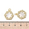 Brass Micro Pave Cubic Zirconia Pendants KK-U070-17C-G-3