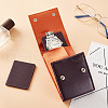 Portable PU Leather Single Watch Pouch Storage Bags ABAG-WH0048-20A-5