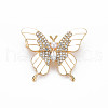 Butterfly Enamel Pin JEWB-N007-024-FF-2