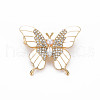 Butterfly Enamel Pin JEWB-N007-024-FF-2