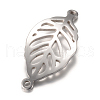 Tarnish Resistant 201 Stainless Steel Links connectors X-STAS-S059-19B-1