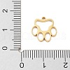 304 Stainless Steel Charms STAS-Z054-01G-3
