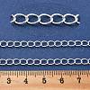 Brass Curb Chains KK-P304-02C-S-2