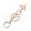 Alloy Rhinestone Keychains KEYC-JKC01019-4