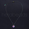 201 Stainless Steel Pendants Necklaces NJEW-S105-JN627-7-2