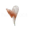 Resin with Rhinestone Claw Hair Clips PW-WG239EE-03-1