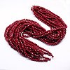 Imitation Jade Glass Bead Strands GLAA-F001-4x3mm-29-3