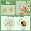 Alloy Badge for Backpack Clothes JEWB-WH0030-40KCG-4