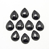 Natural Black Stone Cabochons X-G-R417-10x14-46-1