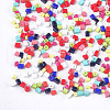 Baking Paint Glass Beads SEED-S023-11A-M-2