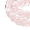 Crackle Glass Beads Strands X1-GLAA-U001-8mm-12-2