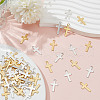 HOBBIESAY 100Pcs 2 Colors Tibetan Style Alloy Pendants FIND-HY0003-72-4