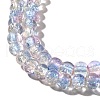 Crackle Glass Beads Strands CCG-C002-6mm-09-3