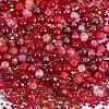 2 Bag Glass Round Beads Set JX547D-4