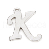 Non-Tarnish 201 Stainless Steel Pendants STAS-L244-04K-P-2