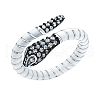 S925 Silver Snake Ring with Zirconia GE9374-3-1