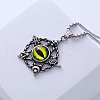 Nightclub Punk Retro Devil Eye Pentagram Stainless Steel Pendant Necklace Jewelry NW8478-5
