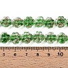 Luminous Handmade Gold Foil Glass Beads Strands FOIL-N029-01F-5