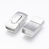 Tarnish Resistant 304 Stainless Steel Bayonet Clasps STAS-G143-36P-2