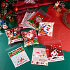  200Pcs 10 Colors Christmas Theme Plastic Bakeware Bag OPP-TA0001-04-7