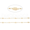 Brass Leaf Link Chains CHC-P009-06G-2