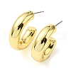 Brass Stud Earrings EJEW-F244-02G-5