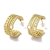 PVD Vacuum Plating 201 Stainless Steel Studs Earring EJEW-B059-24G-1
