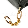 Alloy Coffee Chain Link Purse Strap Extenders AJEW-BA00120-4