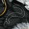 2mm Rack Plating Brass Rope Chain Adjustable Slider Necklaces for Women Men MAK-L044-06P-3