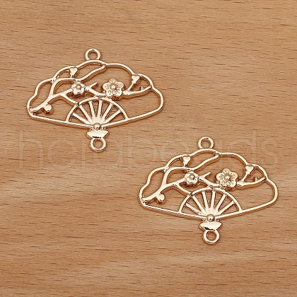 Alloy Hollow Connector Charms PW-WG8A797-03-1