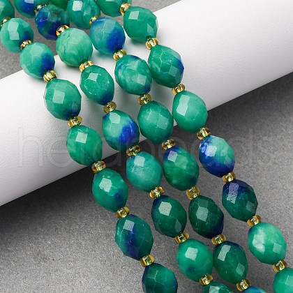 Natural White Jade Beads Strands G-D305-B01-01F-1