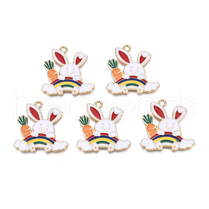 Alloy Enamel Pendants ENAM-N055-096B-1