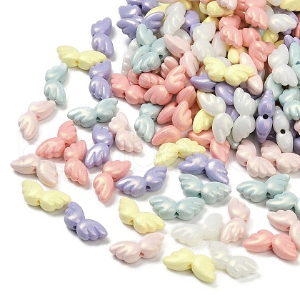UV Plating Opauqe Acrylic Beads OACR-B031-42-1