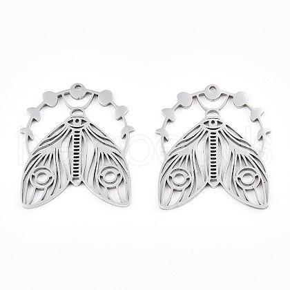 Non-Tarnish 304 Stainless Steel Pendants STAS-T063-212P-1