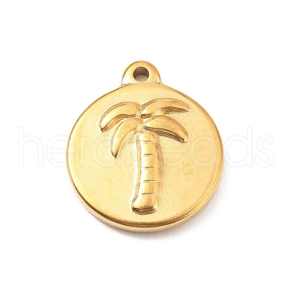 304 Stainless Steel Pendants STAS-I334-13G-1