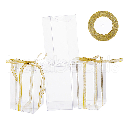 DICOSMETIC Transparent Plastic PVC Box Gift Packaging CON-DC0001-11A-1