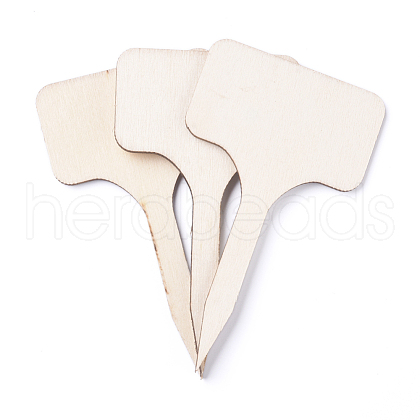 Aspen Wood Plant Labels WOOD-D010-07-1