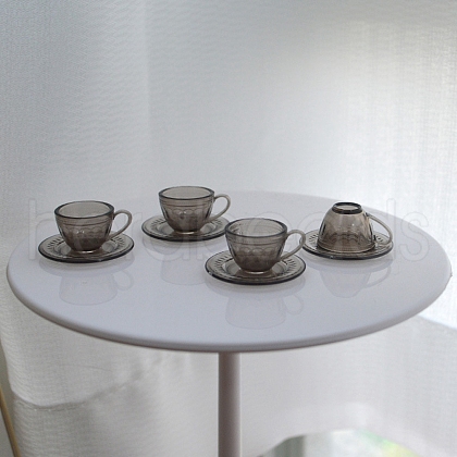 Plastic Teacup & Saucer Model PW-WG18FA6-01-1