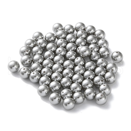 Plastic Imitation Pearl Beads FIND-M059-01C-05-1