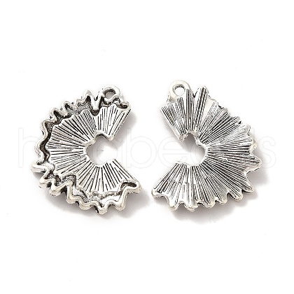 Tibetan Style Alloy Pendants TIBE-B001-11AS-1
