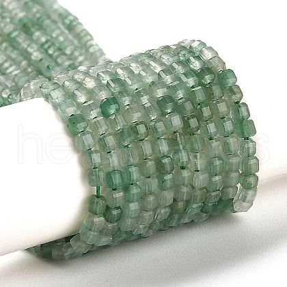 Natural Green Aventurine Beads Strands G-Q002-C01-01-1