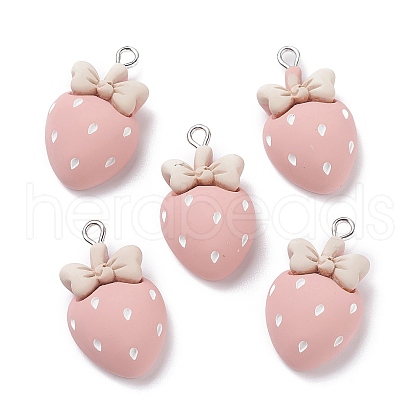 Opaque Resin Pendants X1-RESI-F030-03-1