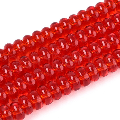 Transparent Glass Beads Strands GLAA-ZX008-6mm-19C-1